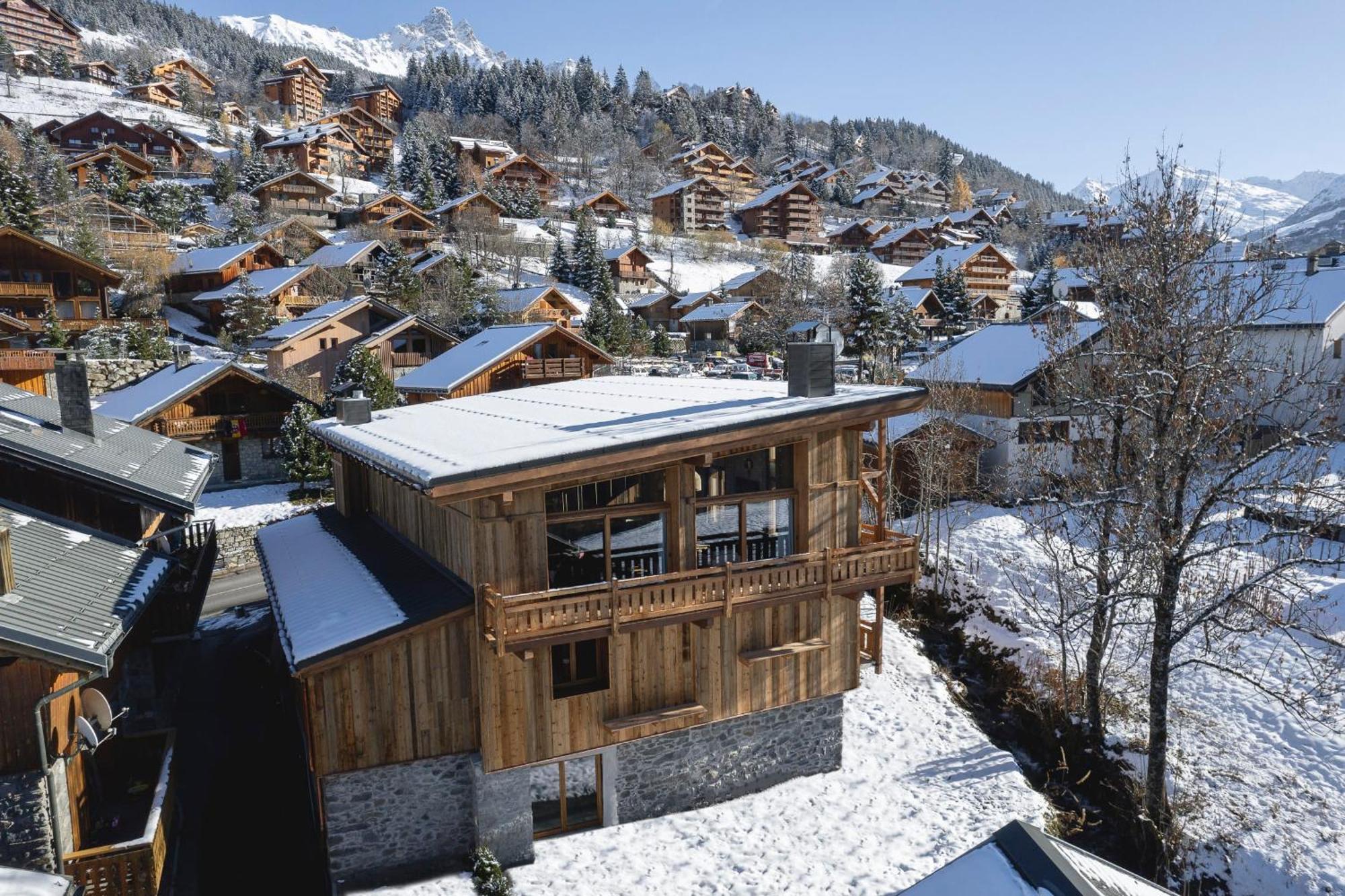 Chalet Amis - Meribel - Pool Moovie And Play Room Exterior foto